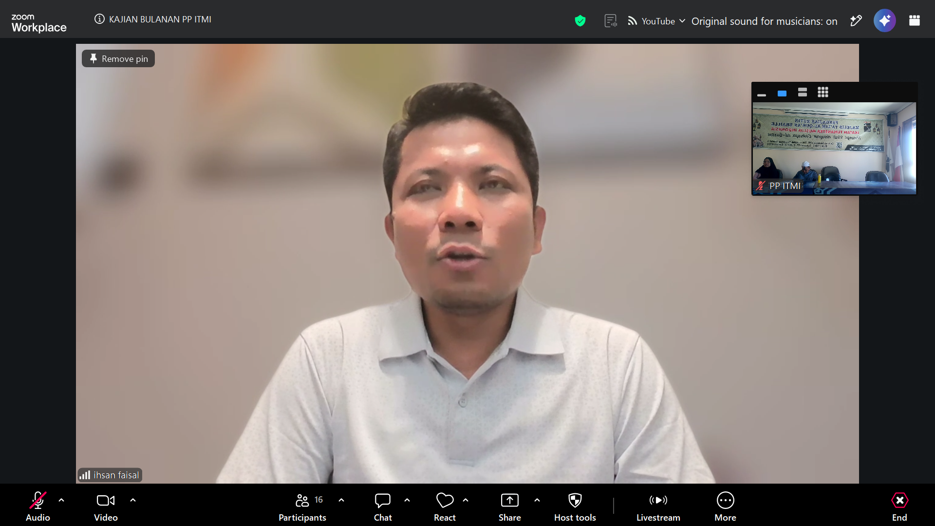 Kajian Bulanan PP ITMI Bahas Haji Ramah Disabilitas, Ketua Umum Sampaikan Berbagai Perkembangan Organisasi